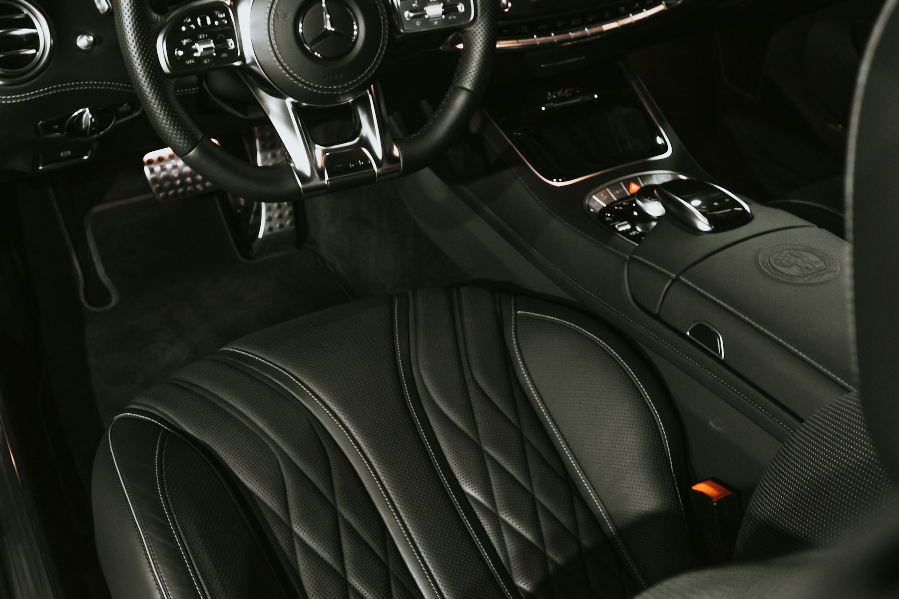 Representative image of a freshly cleaned modern vehicle interior